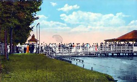 Tashmoo Park - The Landing Then (newer photo)